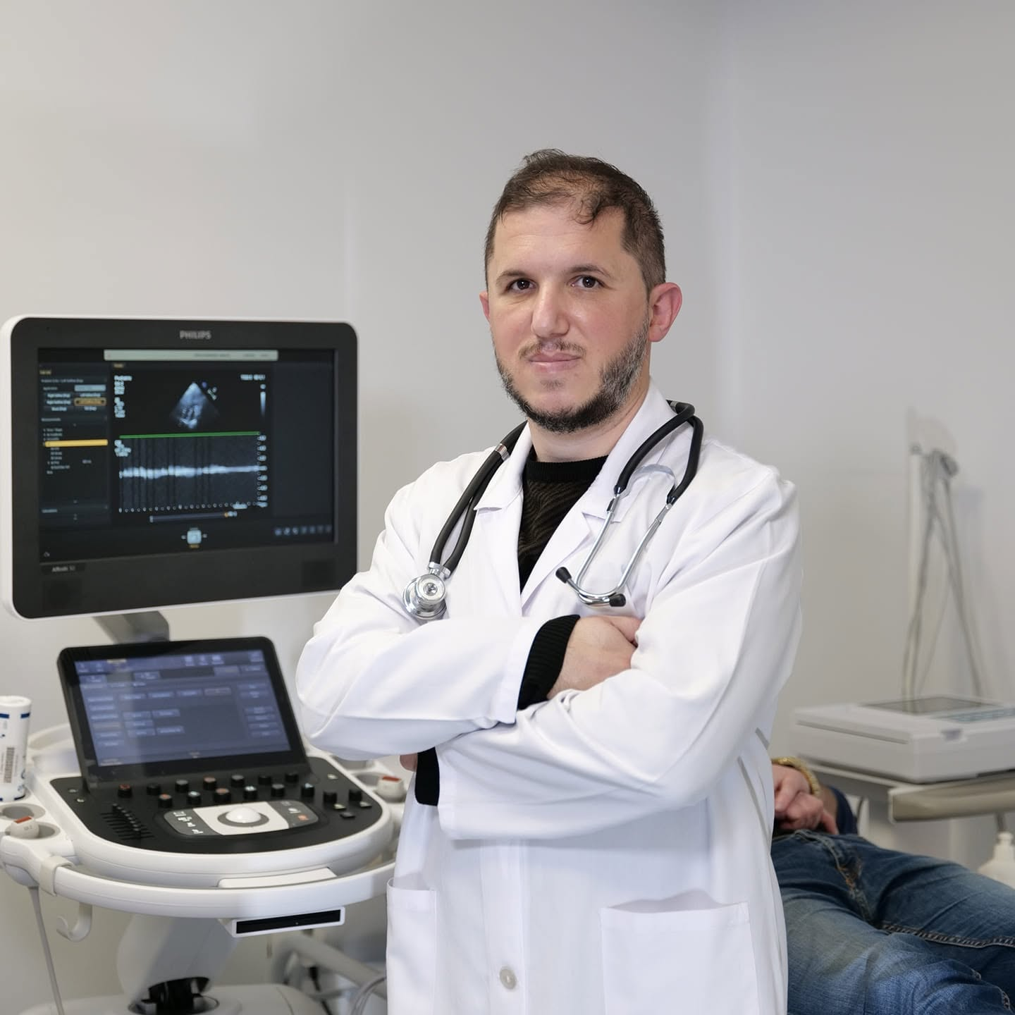 Dr. Benard Shehu, Kardiolog në Tirana Polyclinic